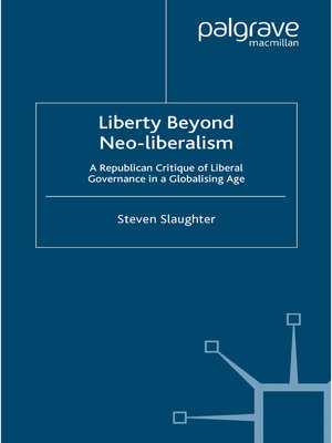 cover image of Liberty Beyond Neo-Liberalism